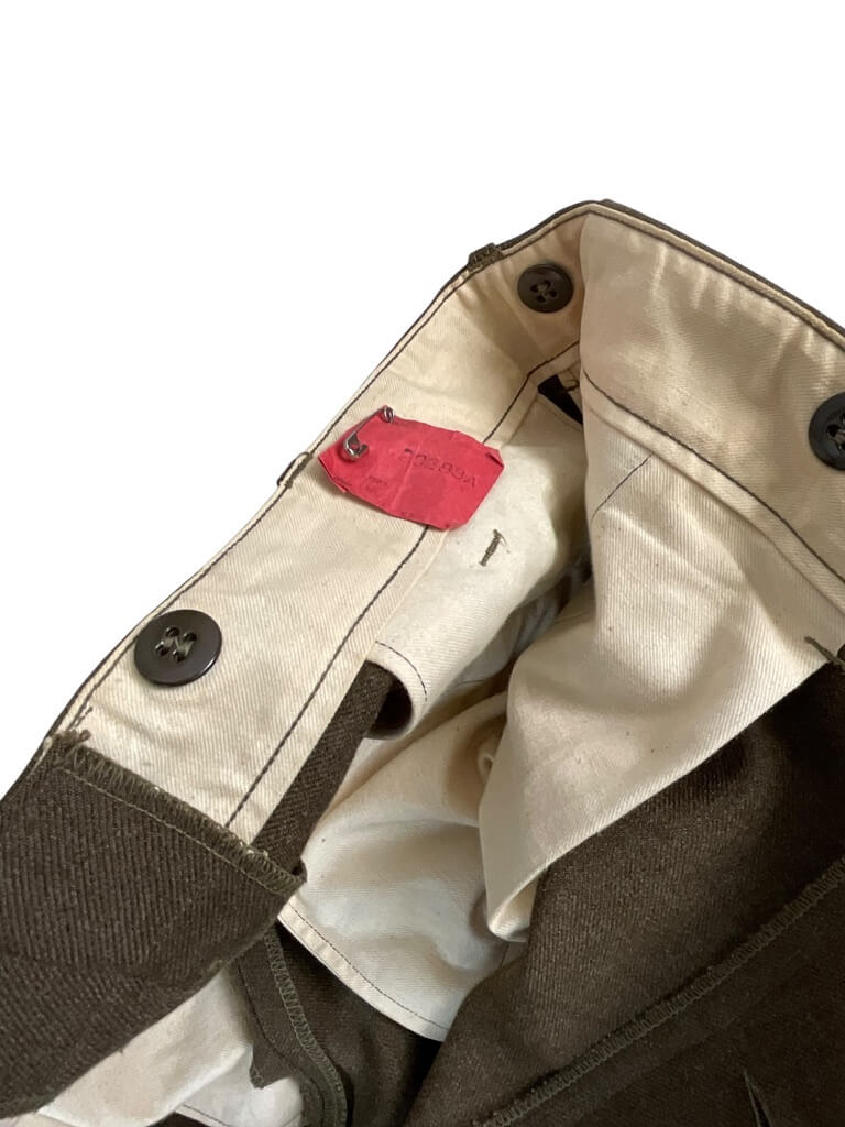 US Army Korean War Field Trousers Pants Size 36 X 33 Dated 1951 US Army Korean War Field Trousers Pants Size 36 X 33 Dated 1951