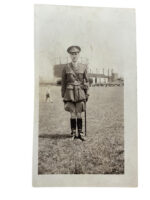 WW1 Canadian CEF Artillery Officer 5" X 2 3/4" Photograph