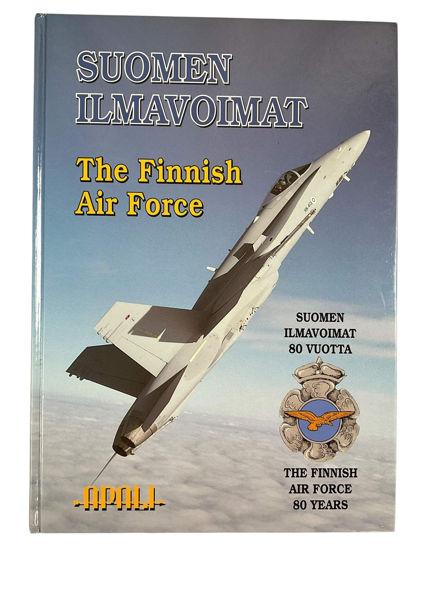 The Finnish Air Force 80 Years FINNISH/ENGLISH TEXT New Hardcover Reference Book The Finnish Air Force 80 Years FINNISH/ENGLISH TEXT New Hardcover Reference Book
