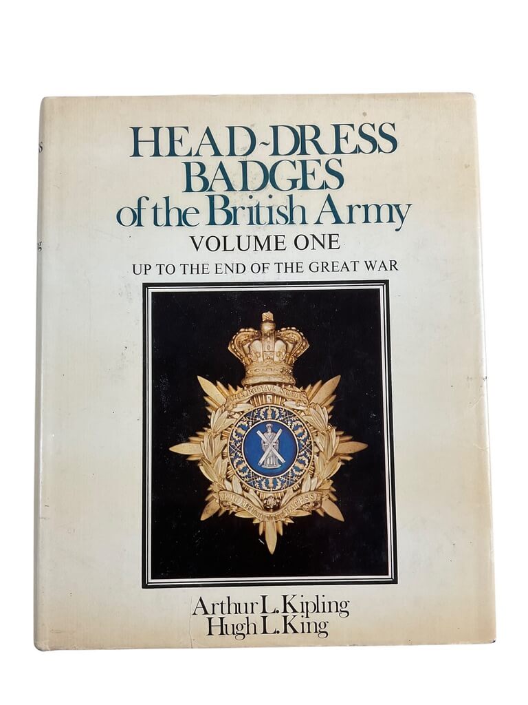 Head-Dress Badges of the British Army Vol 1 Up To The End of the Great War Used Hardcover Reference Book Head-Dress Badges of the British Army Vol 1 Up To The End of the Great War Used Hardcover Reference Book