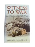 WW2 British German Witness to War Diaries of the Second World War Used Hardcover Reference Book