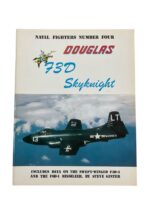 US USN Douglas F3D Skyknight Naval Fighters No 4 Used Softcover Reference Book