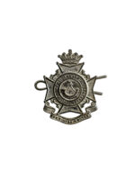 WW2 Canadian Dufferin And Haldimand Rifles Officers Collar Insignia Single WW2 Canadian Dufferin And Haldimand Rifles Officers Collar Insignia Single