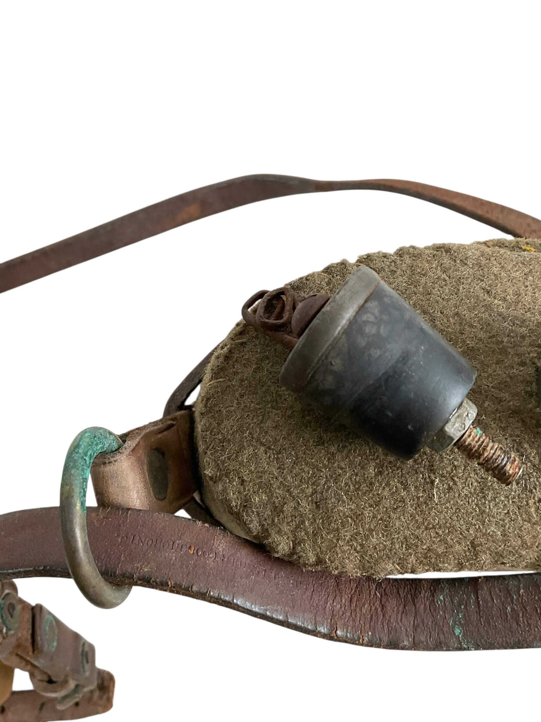 WW1 Canadian CEF Dismounted Canteen and Carrier C Broad Arrowed WW1 Canadian CEF Dismounted Canteen and Carrier C Broad Arrowed