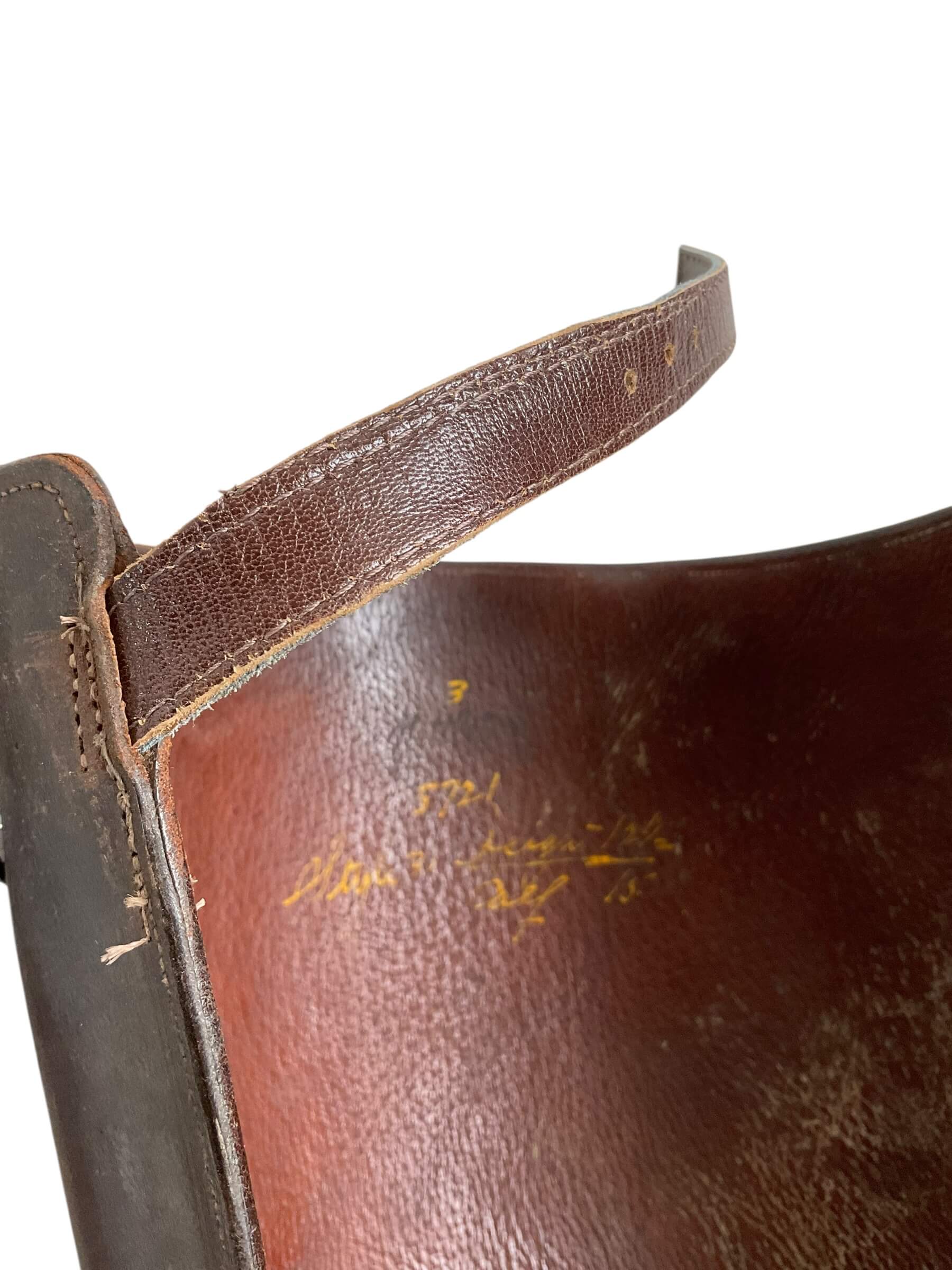 WW1 Canadian CEF Officers Brown Leather Leggings WW1 Canadian CEF Officers Brown Leather Leggings