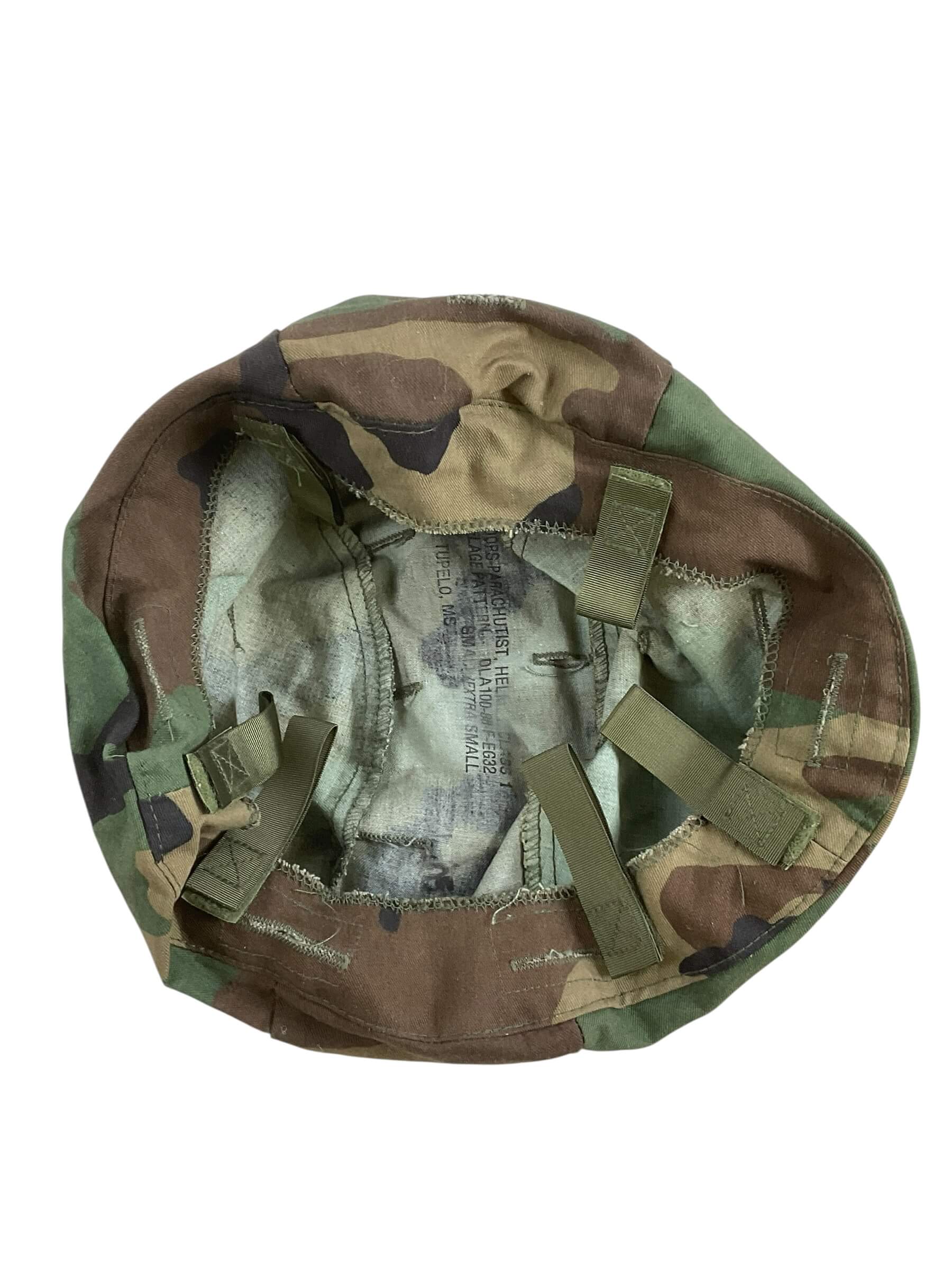 US Army PASGT Woodland Helmet Cover Size XS US Army PASGT Woodland Helmet Cover Size XS