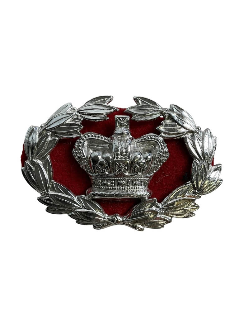 British Canadian Master Warrant Officer Rank Insignia Single Chrome British Canadian Master Warrant Officer Rank Insignia Single Chrome