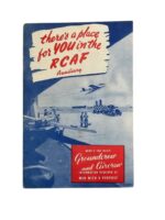 Canadian RCAF There's A Place for You in the RCAF Auxiliary Booklet