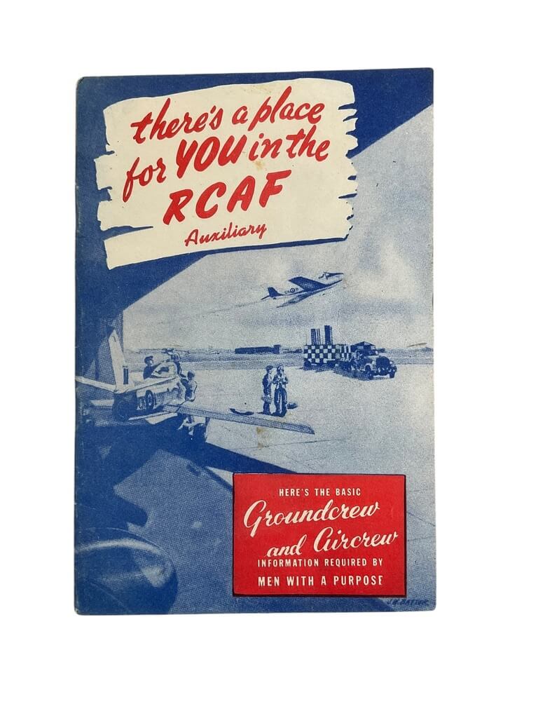 Canadian RCAF There's A Place for You in the RCAF Auxiliary Booklet Canadian RCAF There's A Place for You in the RCAF Auxiliary Booklet
