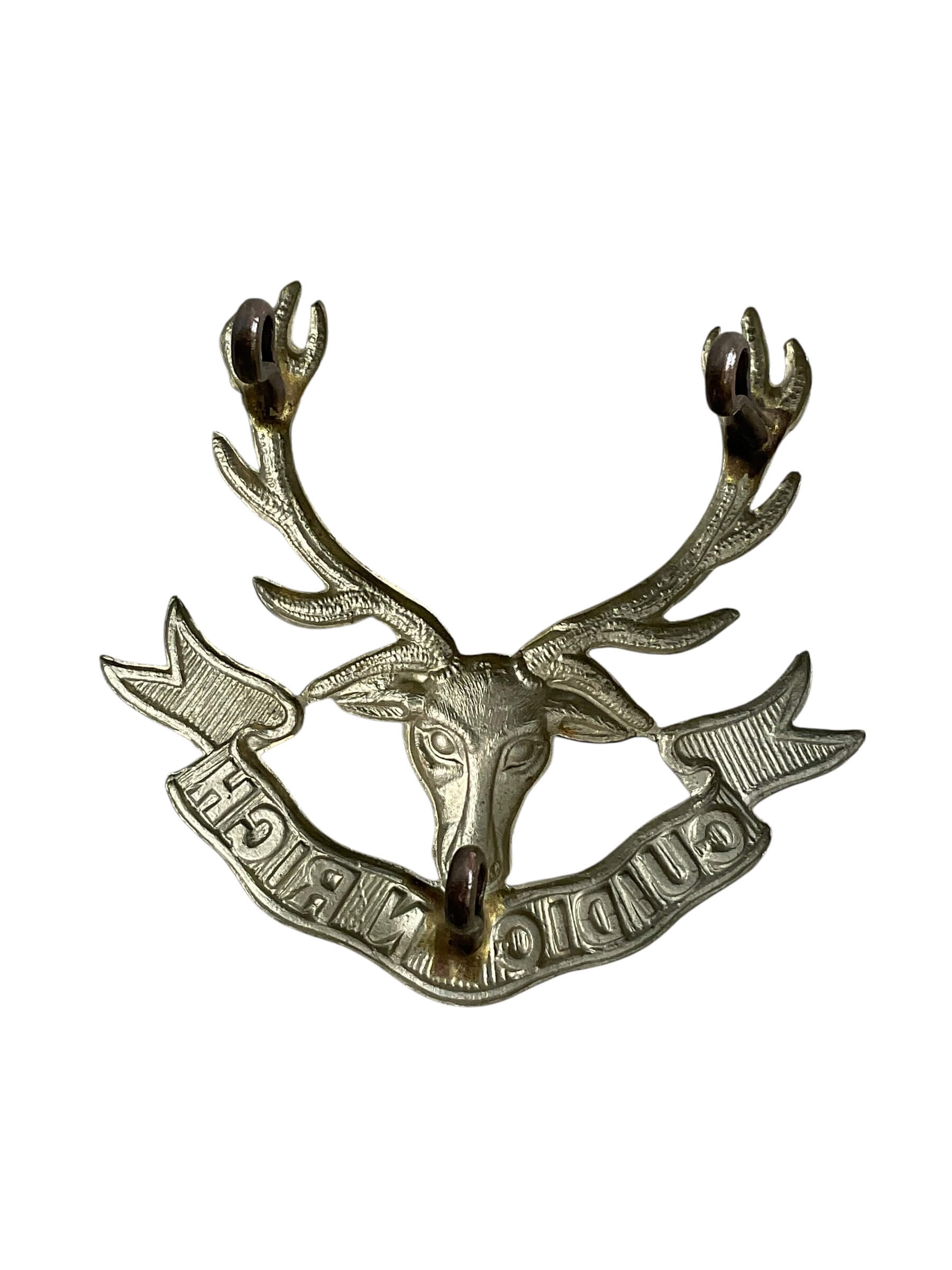 WW2 Canadian Seaforth Highlanders Feather Bonnet Cap Badge WW2 Canadian Seaforth Highlanders Feather Bonnet Cap Badge
