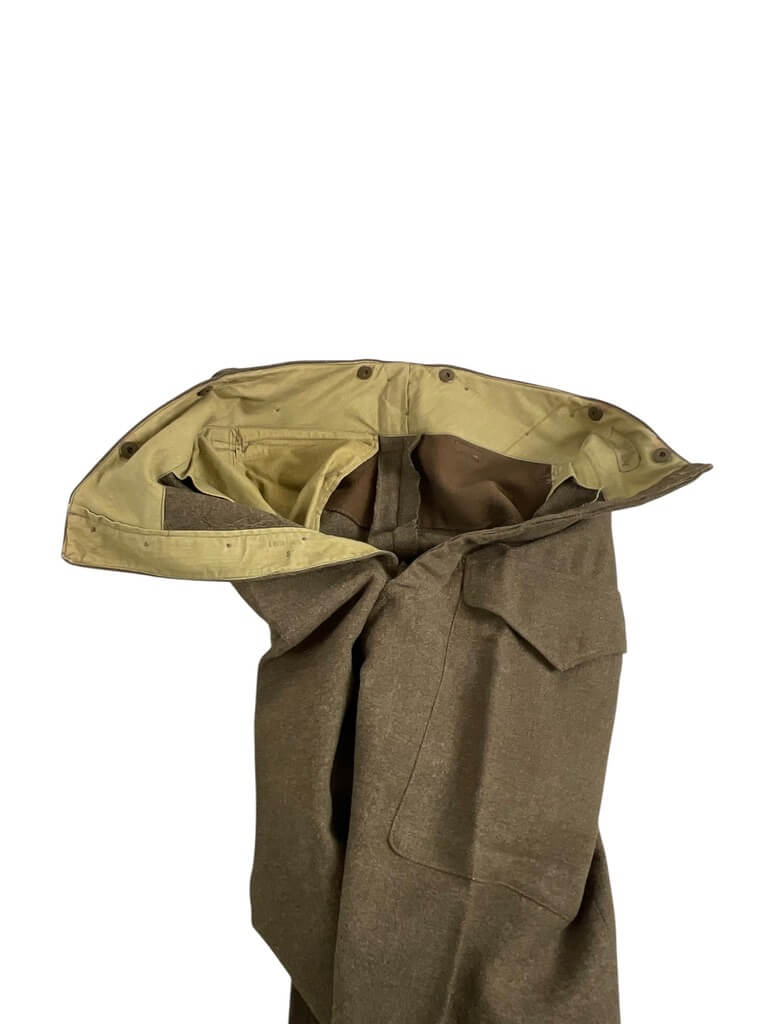 Canadian Army Battle Dress Trousers Pants Size 5 Canadian Army Battle Dress Trousers Pants Size 5