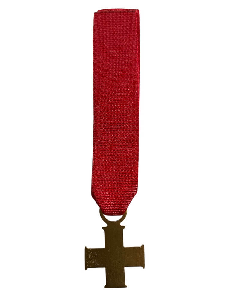 Canadian Army Cross of Valour Miniature Medal Canadian Army Cross of Valour Miniature Medal