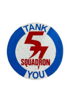 British RAF 57 Squadron Tank You Sticker British RAF 57 Squadron Tank You Sticker