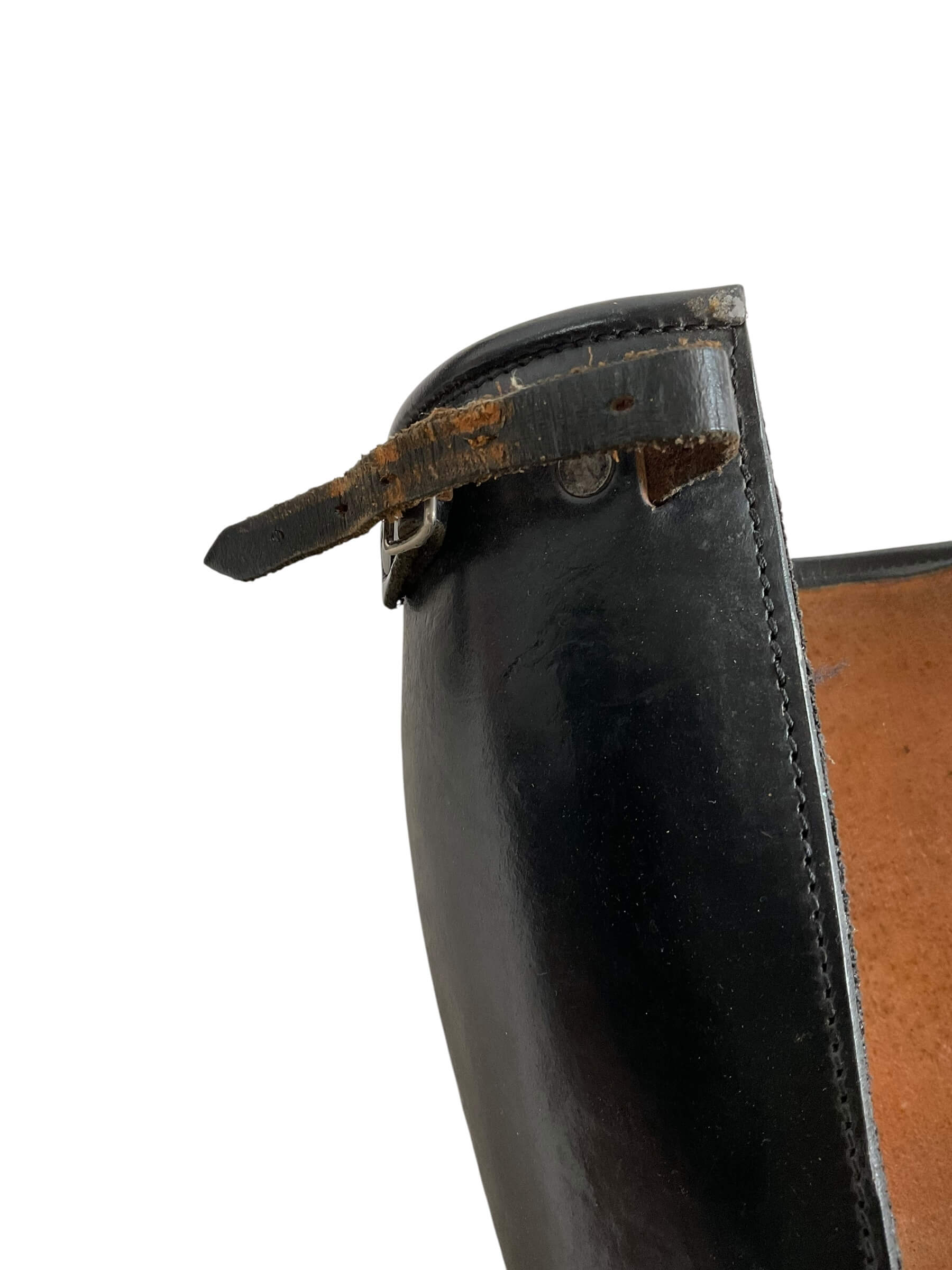 British Army Officers Black Leather Leggings British Army Officers Black Leather Leggings