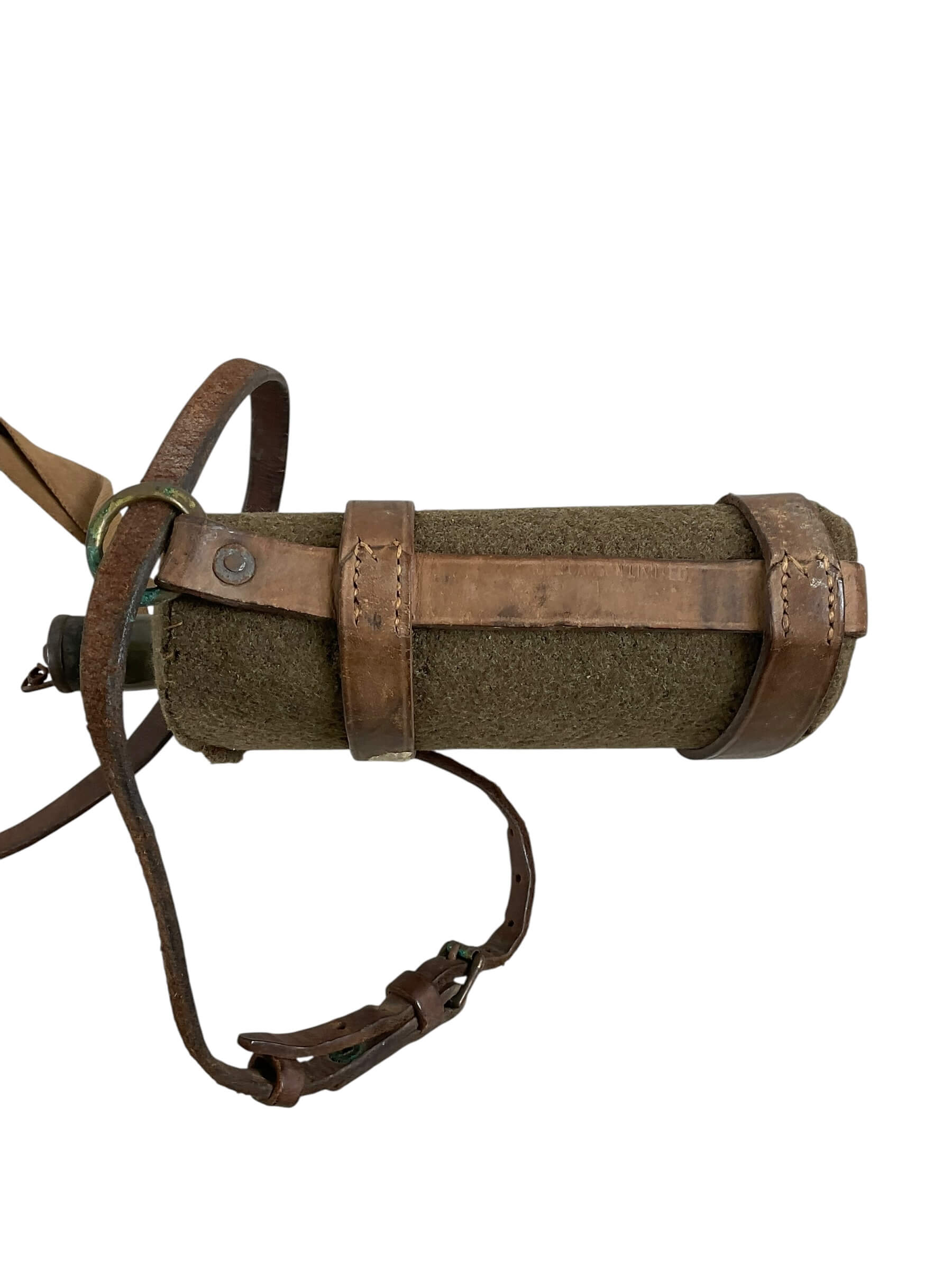 WW1 Canadian CEF Dismounted Canteen and Carrier C Broad Arrowed WW1 Canadian CEF Dismounted Canteen and Carrier C Broad Arrowed