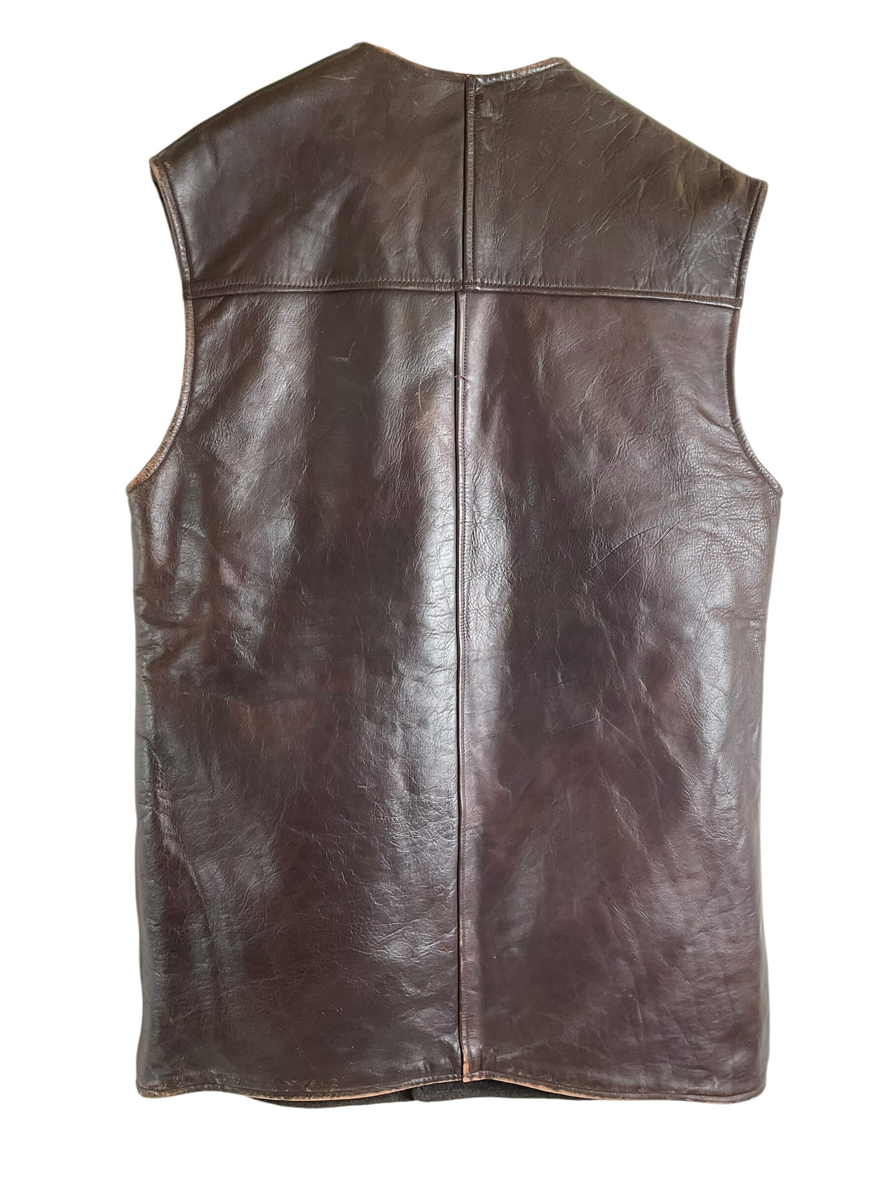 WW2 Canadian Army Leather Jerkin Size Medium Dated 1943 WW2 Canadian Army Leather Jerkin Size Medium Dated 1943