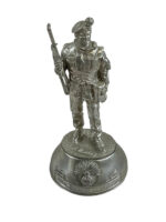 British Royal Regiment of Fusiliers Pewter Figure 4 1/2" X 2"