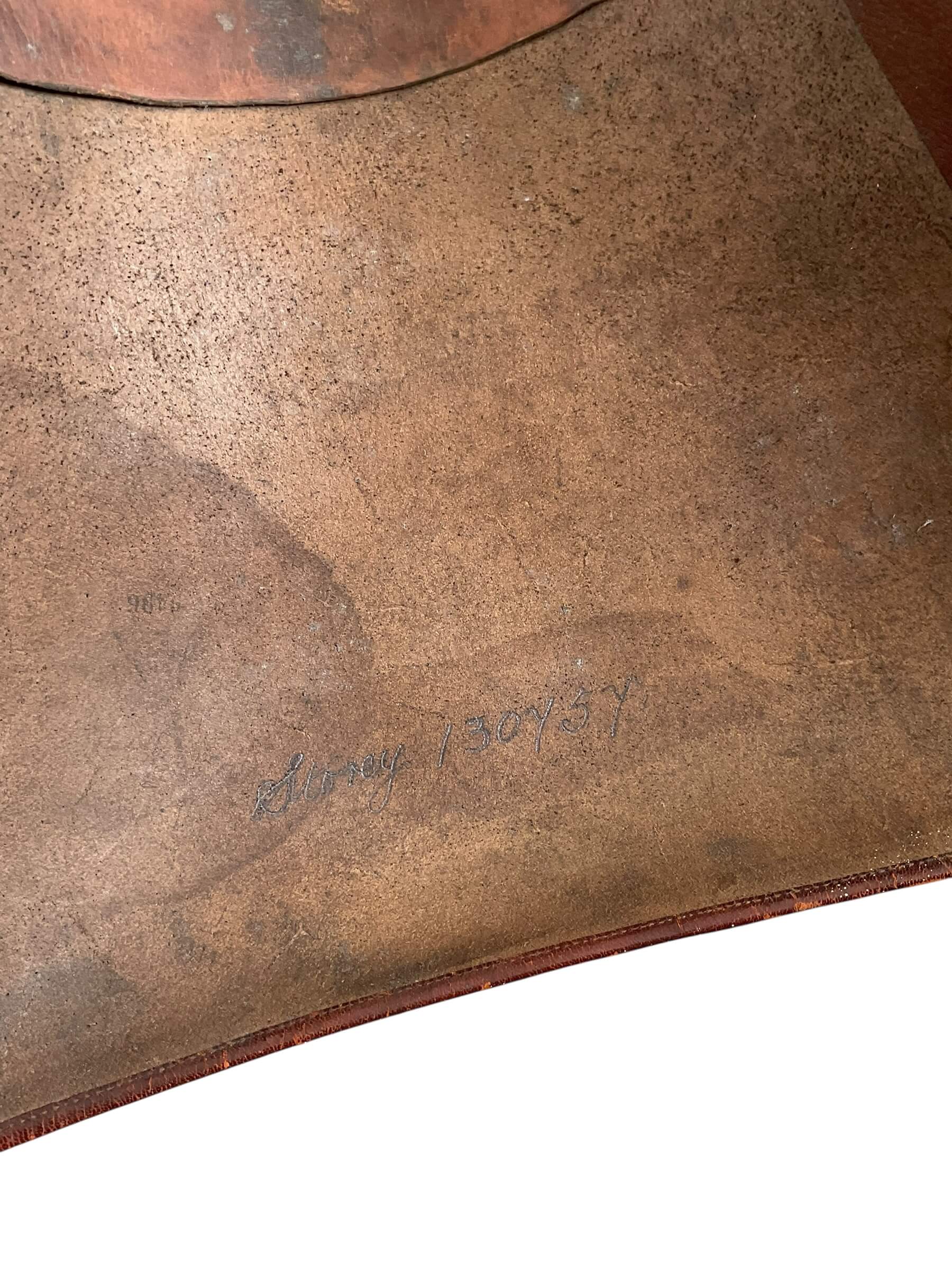 WW1 Canadian British Leather Officers Gators Dated 1915 WW1 Canadian British Leather Officers Gators Dated 1915