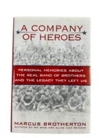 WW2 US A Company of Heroes Personal Memories About Band of Brothers Used Hardcover Reference Book