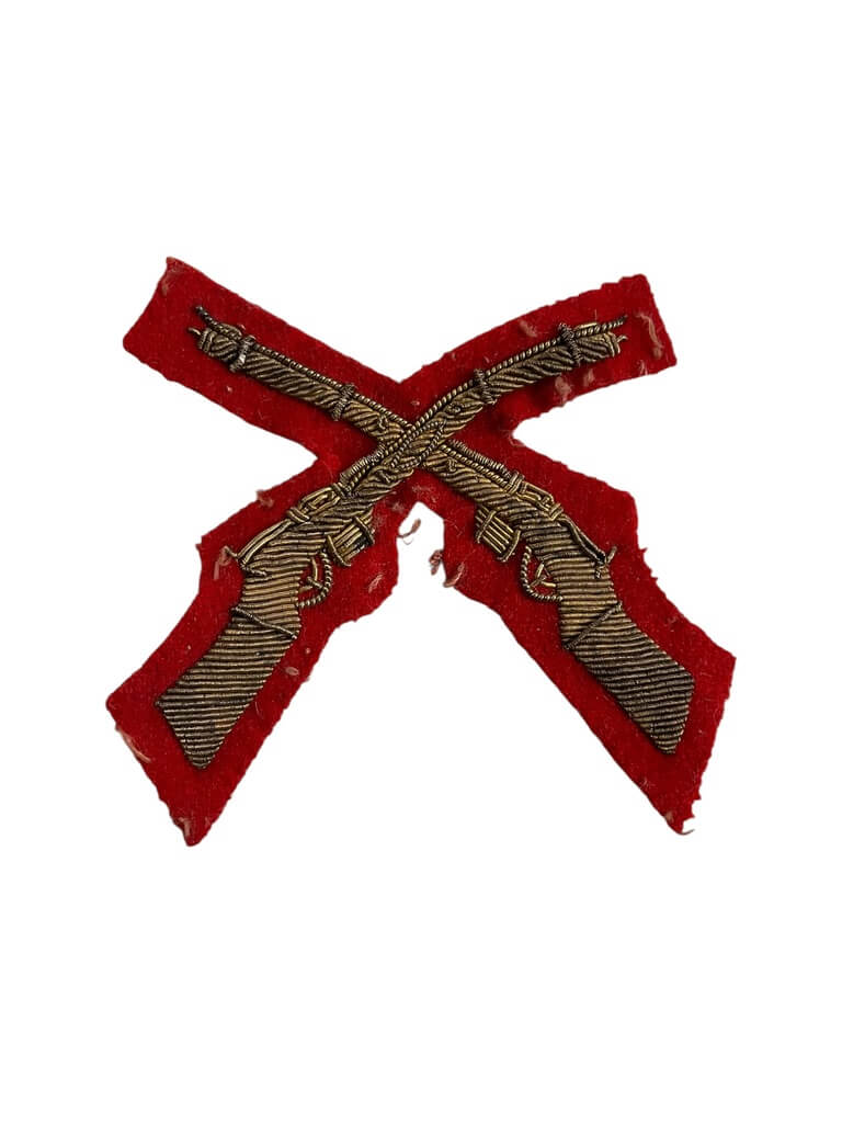 British Army Marksman Bullion Wire Trade Patch British Army Marksman Bullion Wire Trade Patch