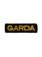 Irish Police Garda Black Police Patch Irish Police Garda Black Police Patch