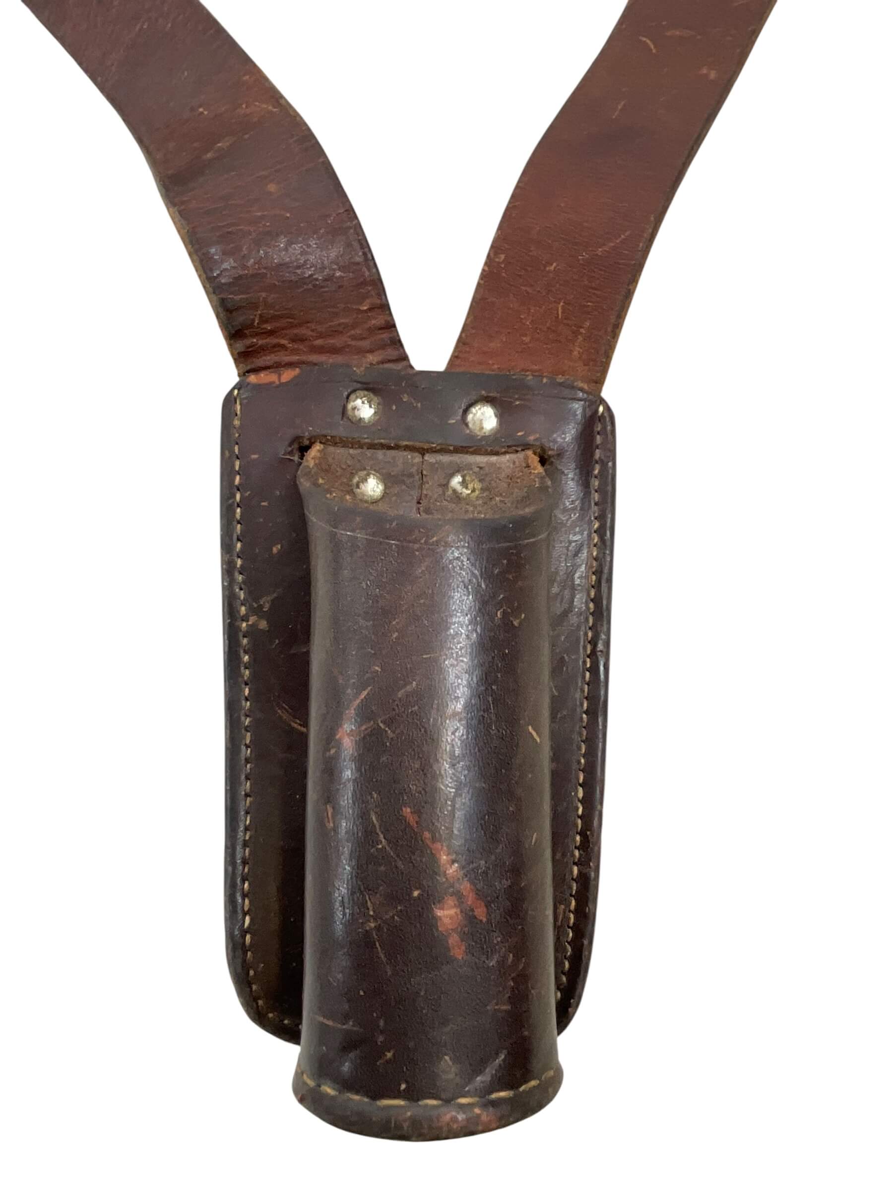 British Army Leather Flag Pole Carrier British Army Leather Flag Pole Carrier