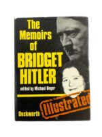WW2 German The Memoirs of Bridget Hitler Illustrated Used Hardcover Reference Book