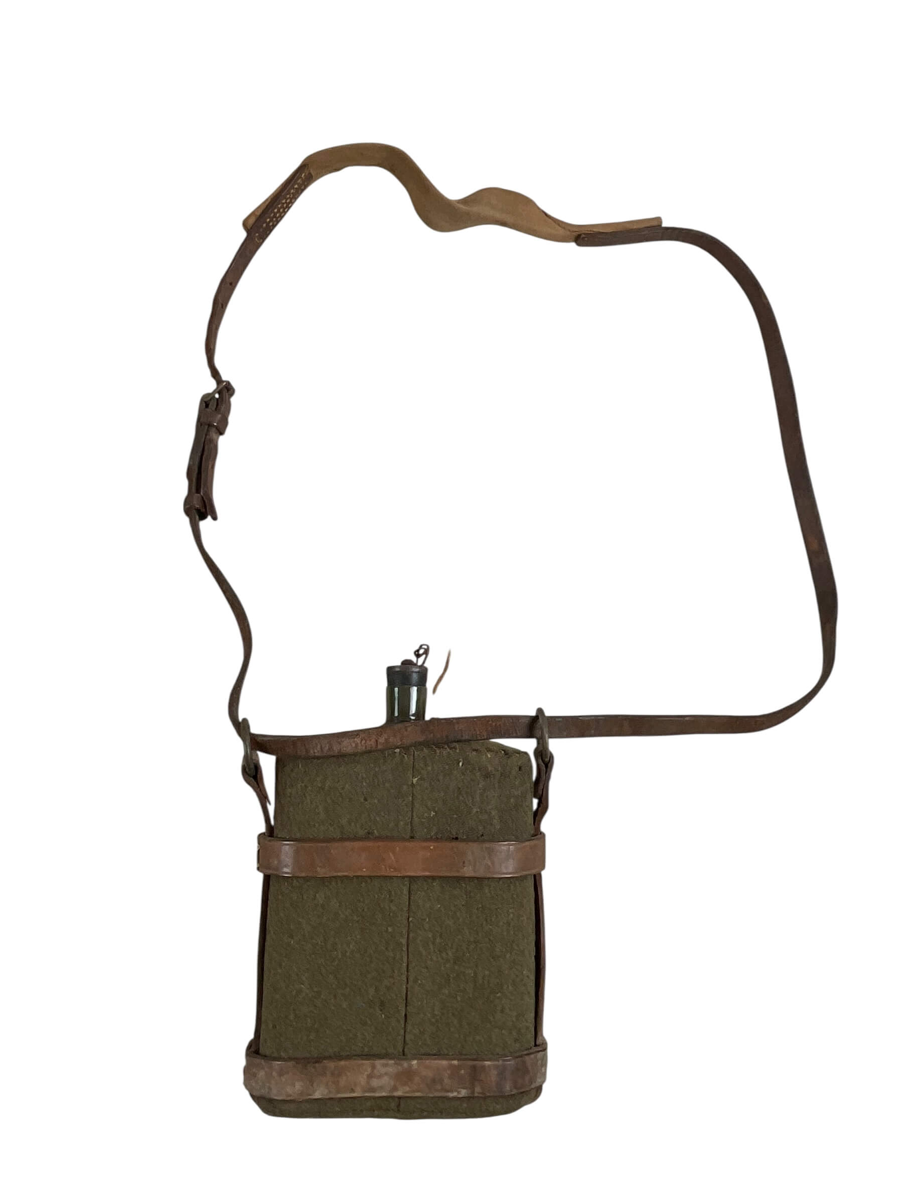 WW1 Canadian CEF Dismounted Canteen and Carrier C Broad Arrowed WW1 Canadian CEF Dismounted Canteen and Carrier C Broad Arrowed