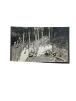 WW1 Canadian CEF Soldiers Group 1 1/2" X 2 3/4" Photograph