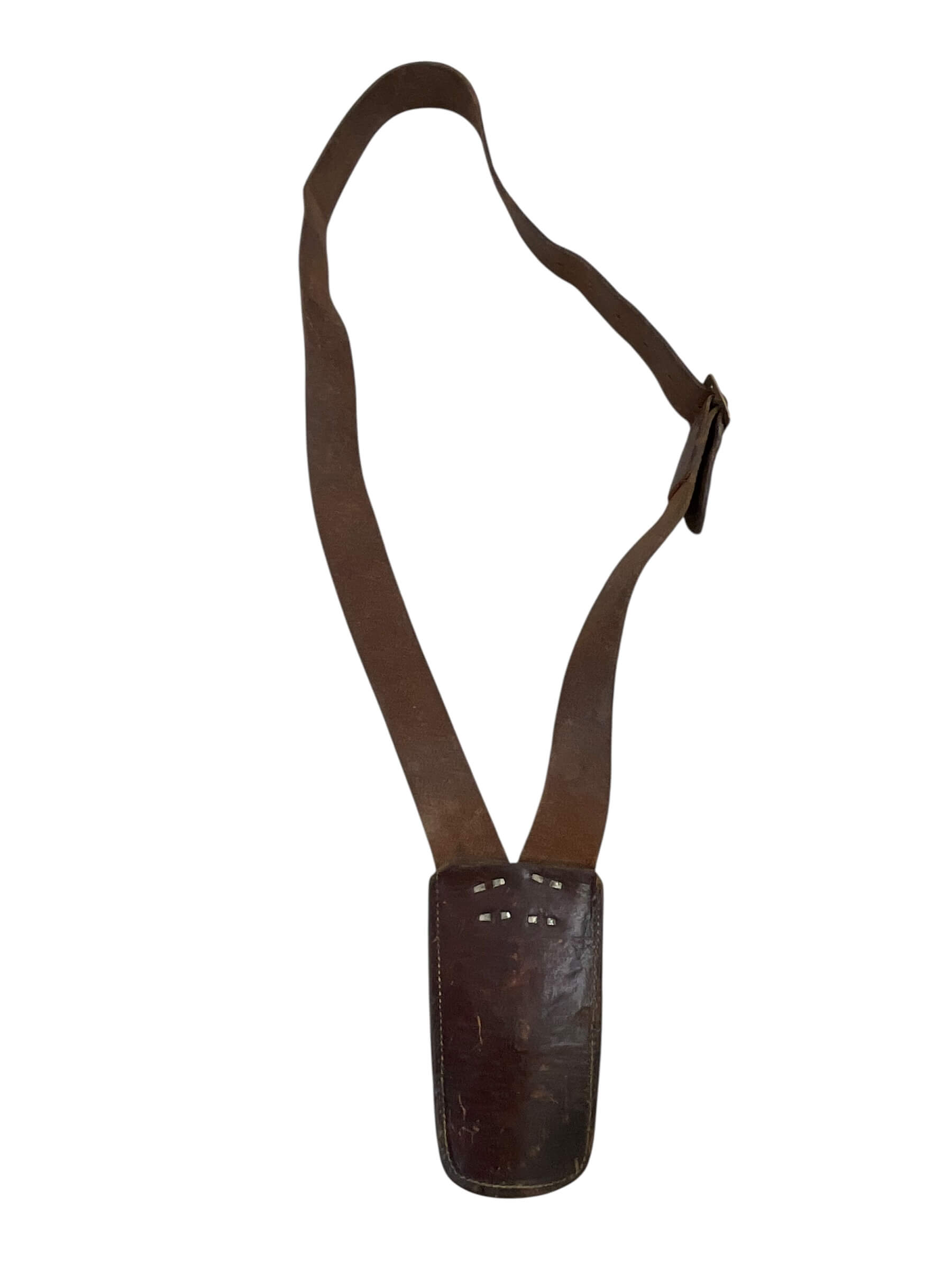 British Army Leather Flag Pole Carrier British Army Leather Flag Pole Carrier