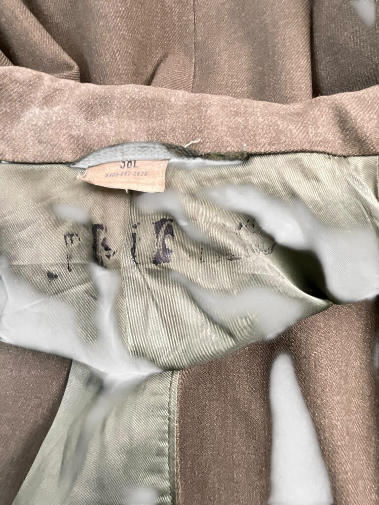 US USMC Other Ranks Tunic Jacket Dated 1969 US USMC Other Ranks Tunic Jacket Dated 1969