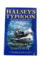 WW2 US USN Navy Halsey's Typhoon Used Hardcover Reference Book