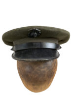 WW2 US USMC Marine Corps Peak Cap Hat Size 7