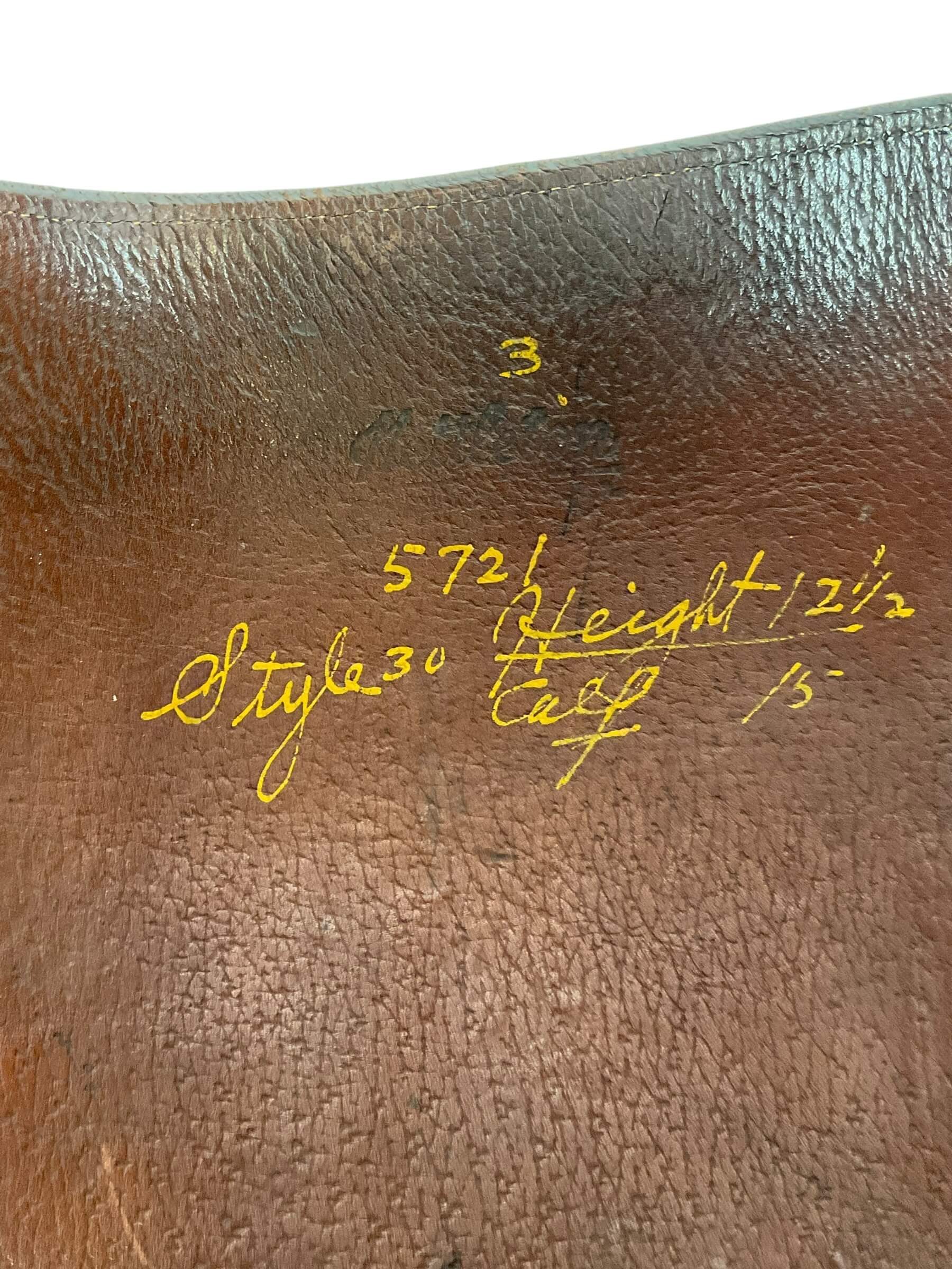 WW1 Canadian CEF Officers Brown Leather Leggings WW1 Canadian CEF Officers Brown Leather Leggings