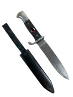 WW2 German Hitler Youth Dagger With Scabbard Eickhorn M7/66 Dated 1940