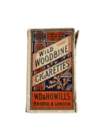 WW2 British Wild Woodbine Cigarettes Package EMPTY