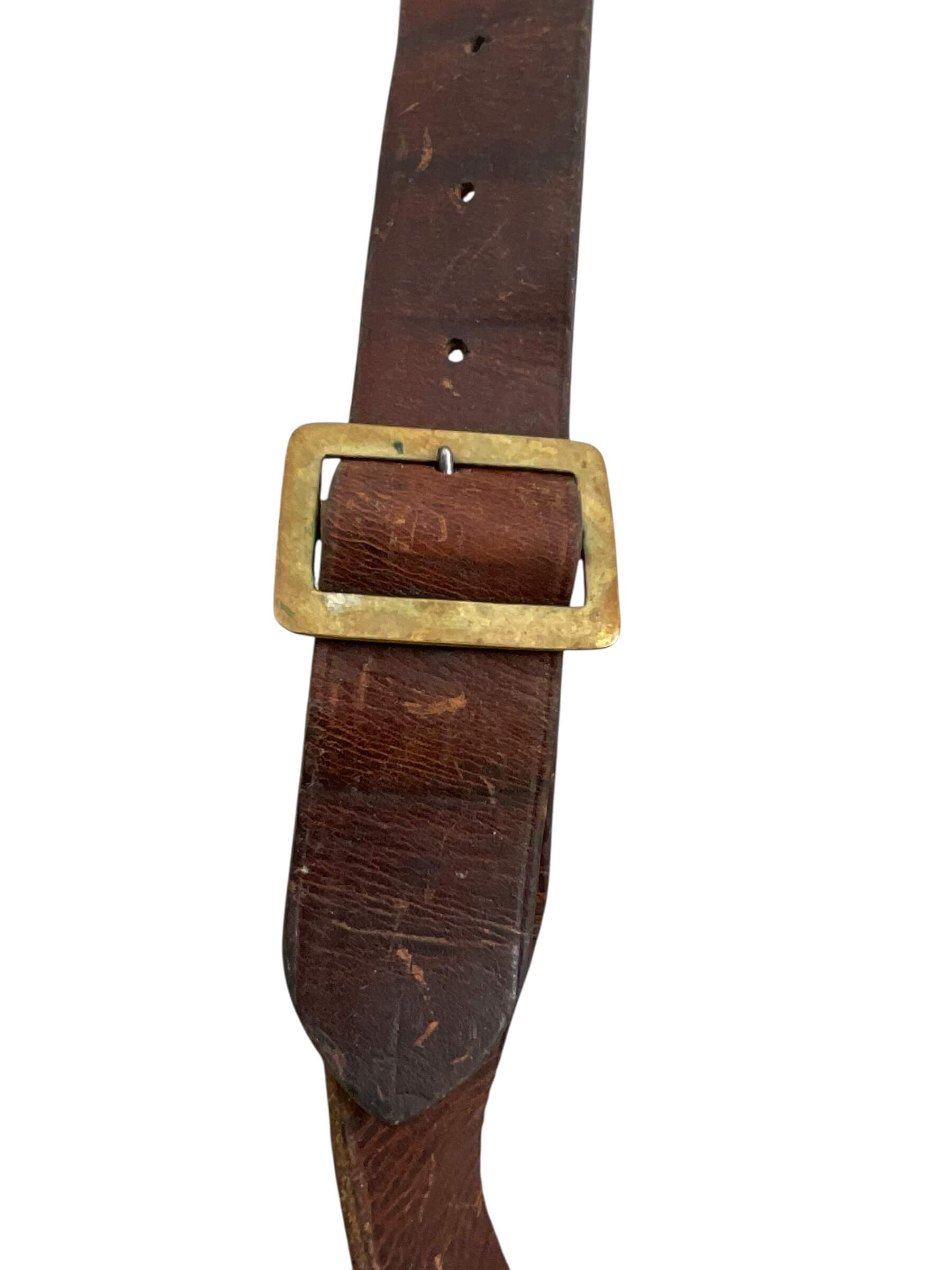 British Army Leather Flag Pole Carrier British Army Leather Flag Pole Carrier