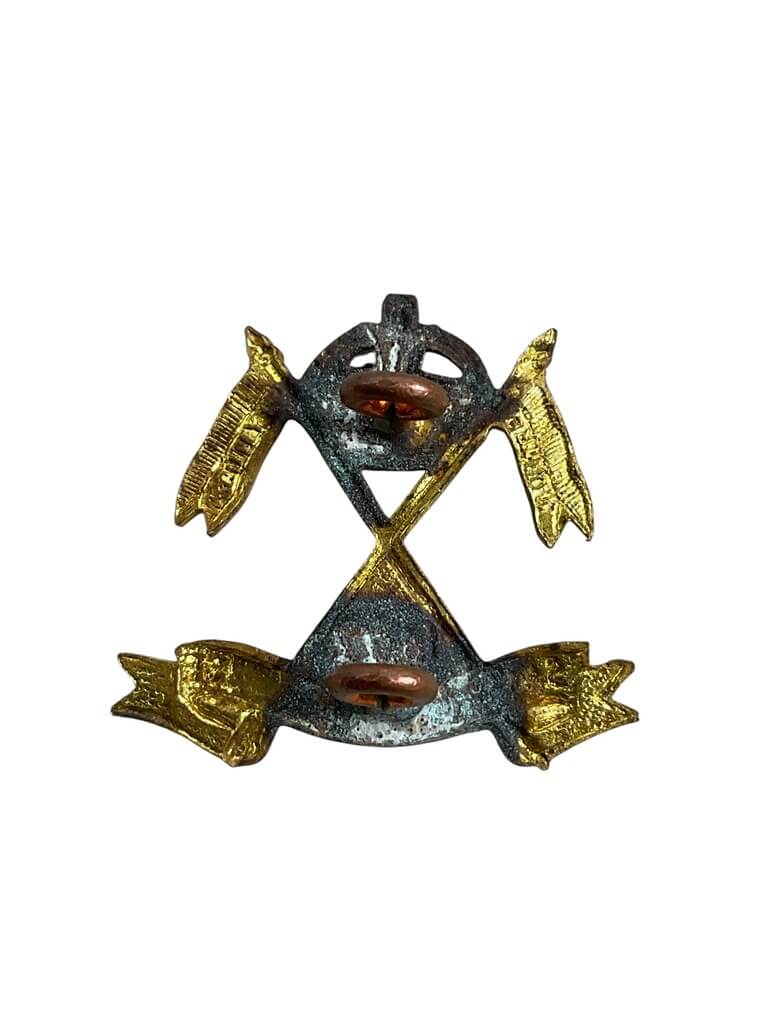 WW2 Canadian 18th/22nd Saskatchewan Horse Collar Insignia Single WW2 Canadian 18th/22nd Saskatchewan Horse Collar Insignia Single