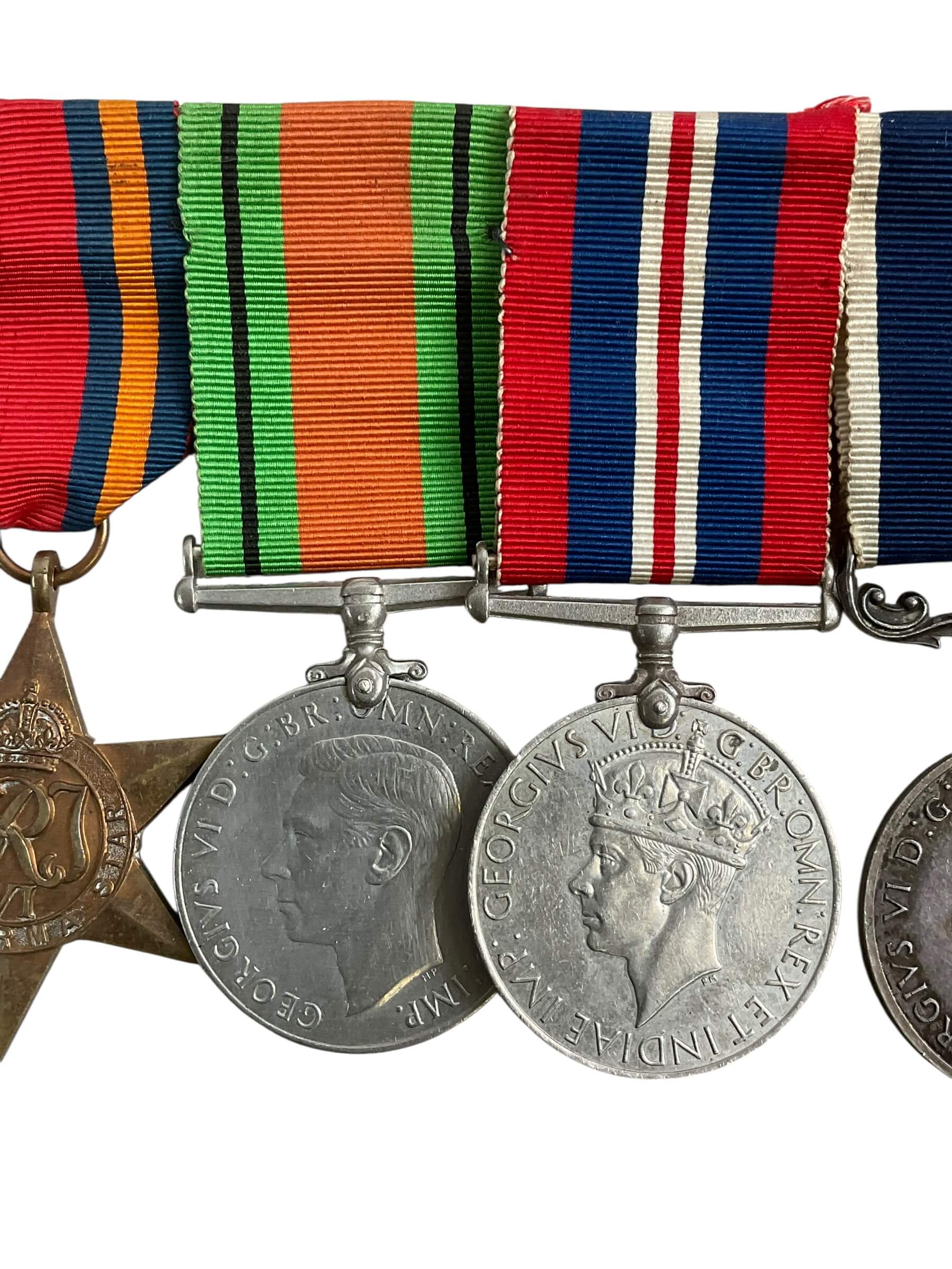 WW2 British RAF Medal Group X 5 Long Service 365378 SGT. I.S. Collins WW2 British RAF Medal Group X 5 Long Service 365378 SGT. I.S. Collins
