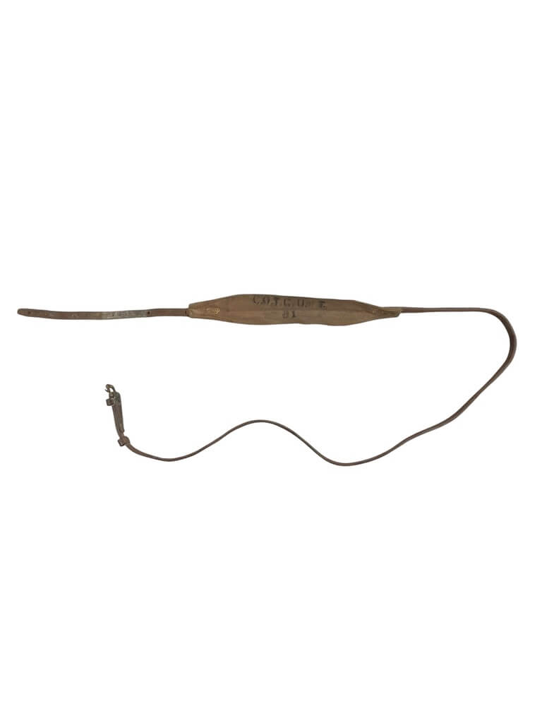 WW1 Canadian CEF COTC Marked Dismounted Canteen Strap WW1 Canadian CEF COTC Marked Dismounted Canteen Strap