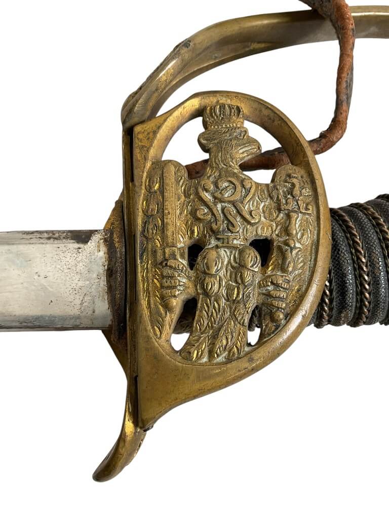 WW1 Imperial German M89 Officers Sword With Scabbard SHARPENED WW1 Imperial German M89 Officers Sword With Scabbard SHARPENED