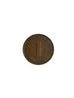 WW2 German 1 Reichspfennig Coin