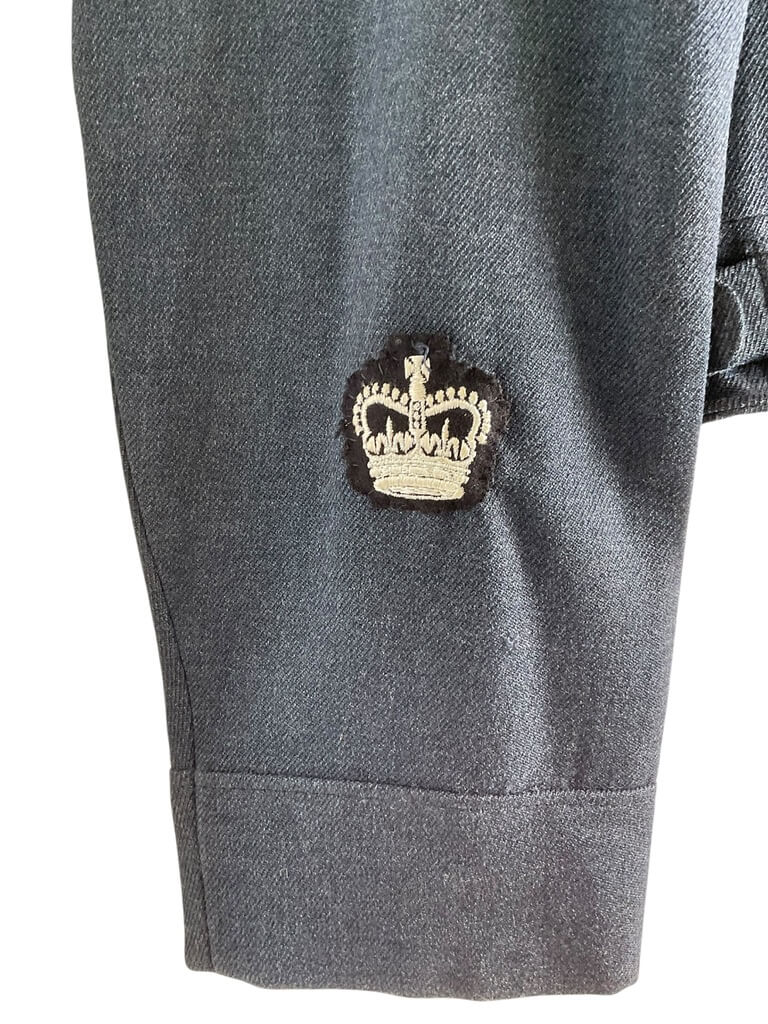 Canadian Air Cadets Blue Battle Dress Jacket Size 23 Dated 1952 Canadian Air Cadets Blue Battle Dress Jacket Size 23 Dated 1952