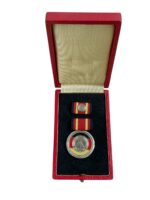 East German Merit of the GDR Full Size Medal and Ribbon Bar