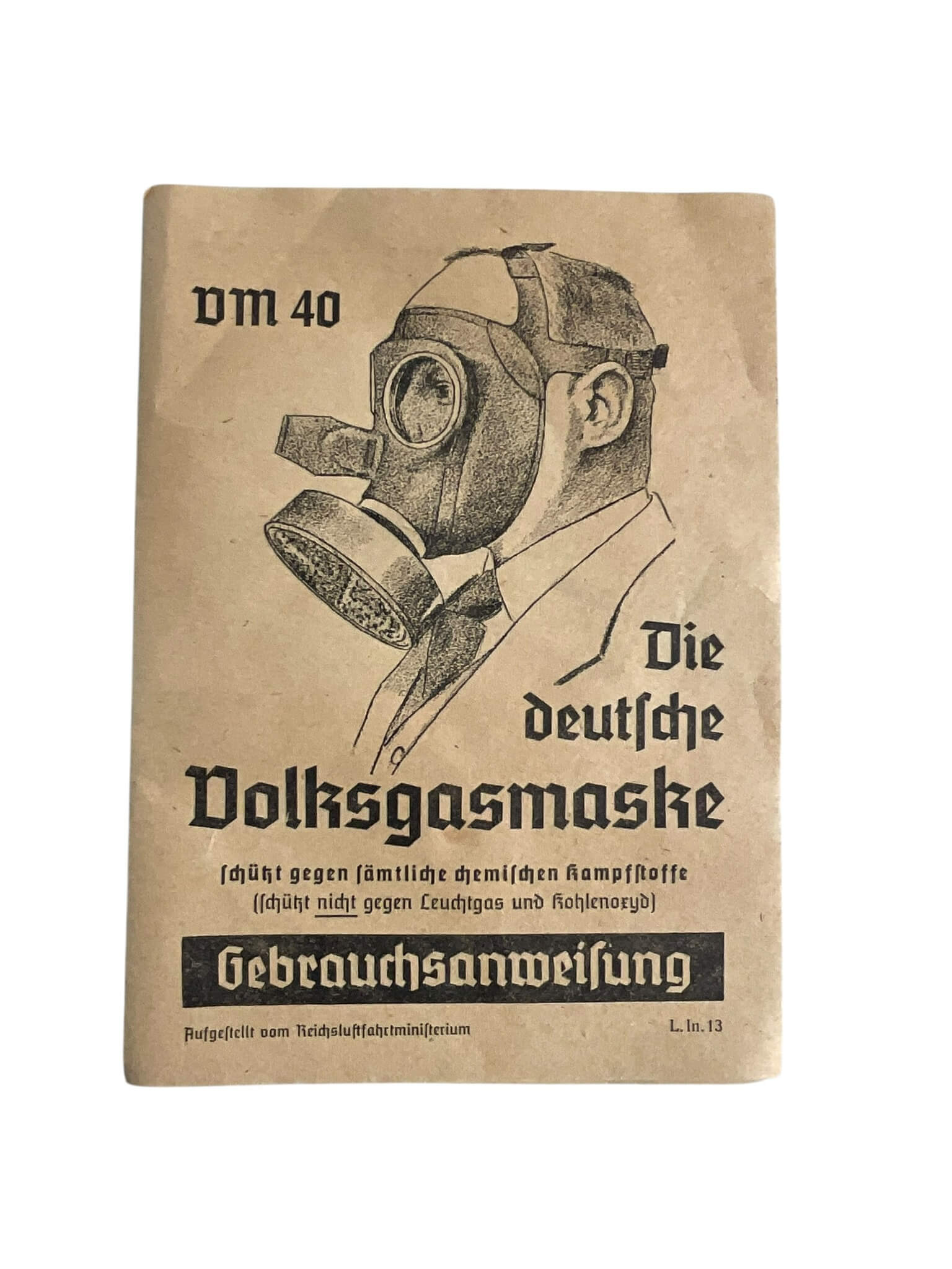 WW2 German Civilian Respirator In Box WW2 German Civilian Respirator In Box