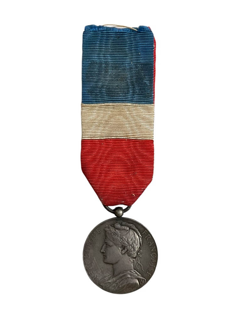 French Medal for Honour for Labour Full Size French Medal for Honour for Labour Full Size