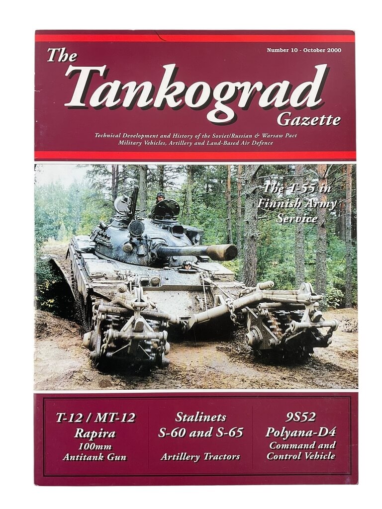Russian Soviet The Tankograd Gazette No 10 The T-55 in Finnish Army Service Used Softcover Reference Book Russian Soviet The Tankograd Gazette No 10 The T-55 in Finnish Army Service Used Softcover Reference Book