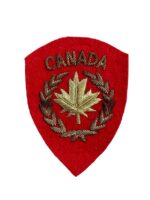 Canadian Army Korean War CANADA Japanese Made Bullion Wire Patch Canadian Army Korean War CANADA Japanese Made Bullion Wire Patch
