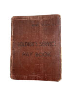 WW2 British Airborne Soldiers Service Pay Book Named Thomas Wilson