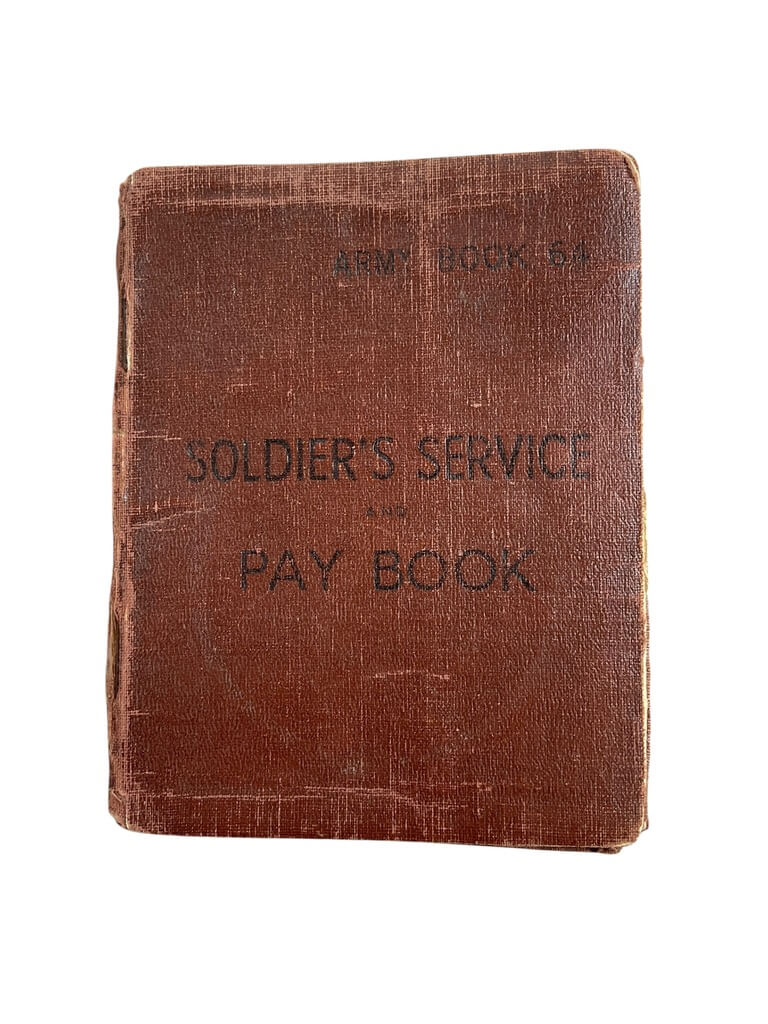 WW2 British Airborne Soldiers Service Pay Book Named Thomas Wilson WW2 British Airborne Soldiers Service Pay Book Named Thomas Wilson